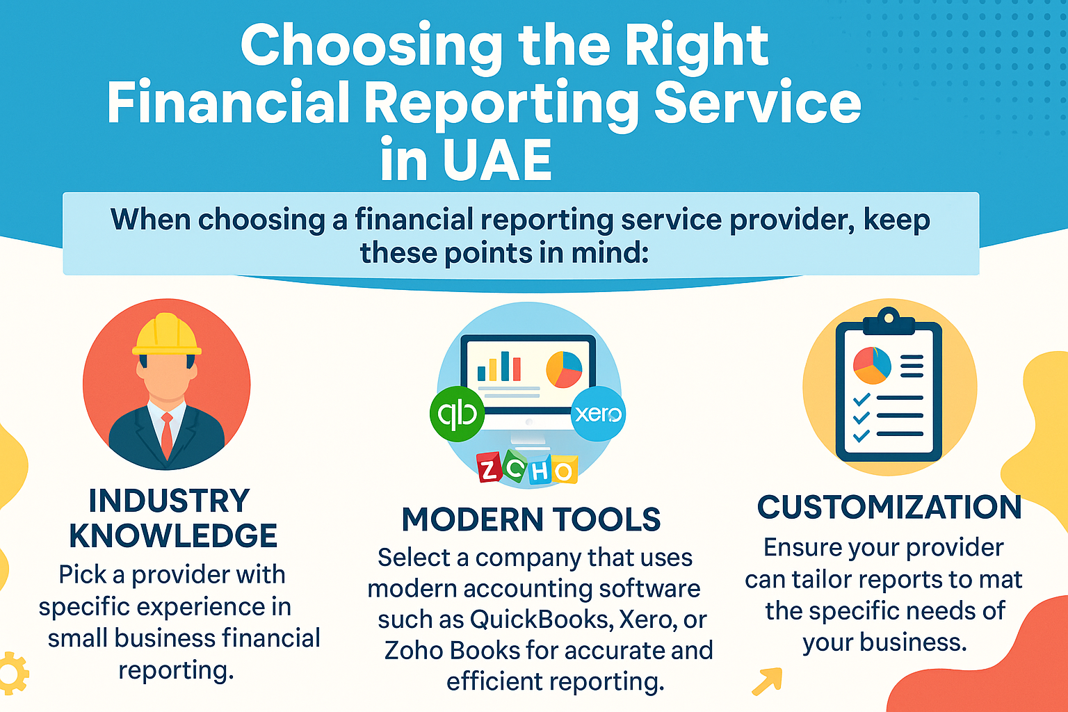 Financial reporting services in Uae