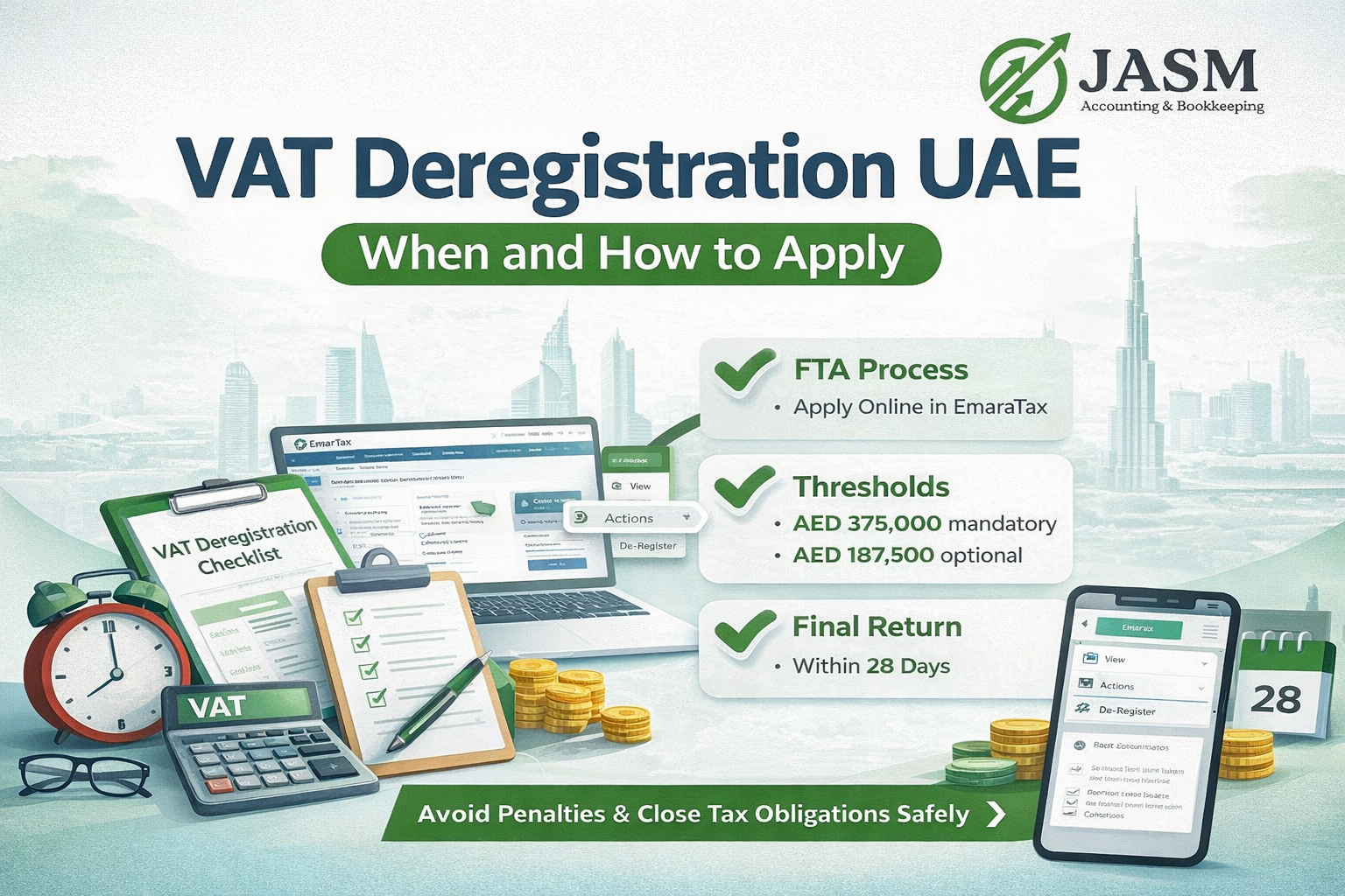 VAT Deregistration UAE: When and How to Apply