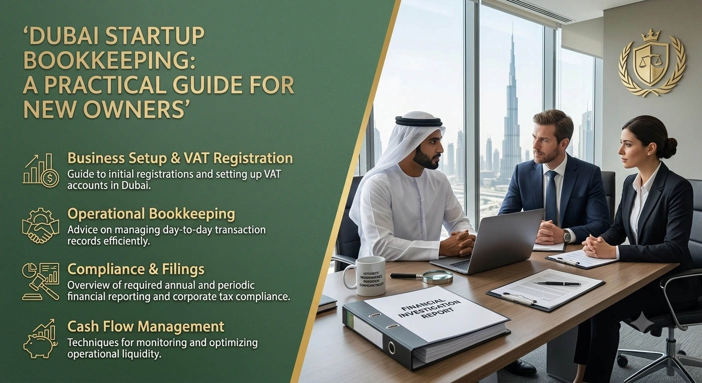Dubai Startup Bookkeeping: A Practical Guide for New Owners