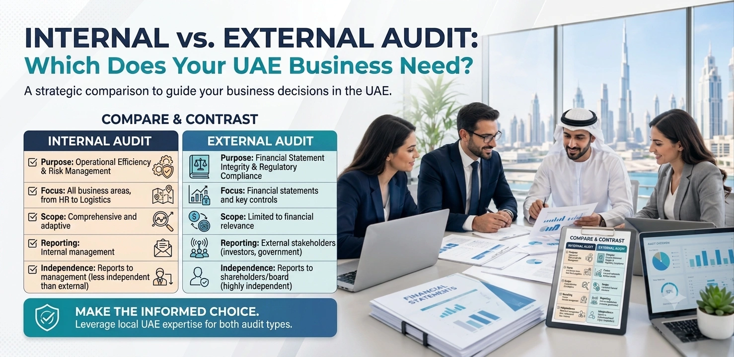 Internal vs External Audit: Top Audit Services in UAE